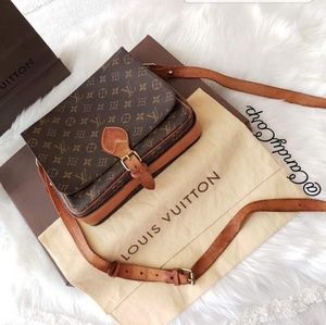 **SOLD!!!** VINTAGE LOUIS VUITTON CARTOUCHIERE GM